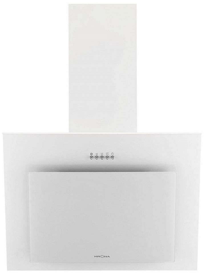 Вытяжка каминная Krona Fiona 600 PB белый управление: кнопочное (1 мотор)