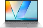 Ноутбук Asus VivoBook S16 M3607KA-SH117 Ryzen AI 5 330 32Gb SSD512Gb AMD Radeon Graphics 16" OLED WUXGA (1920x1200) без ОС silver WiFi BT Cam (90NB16T2-M00890)  