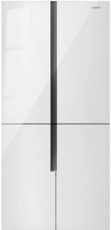 Холодильник Centek CT-1750 3-хкамерн. белый инвертер