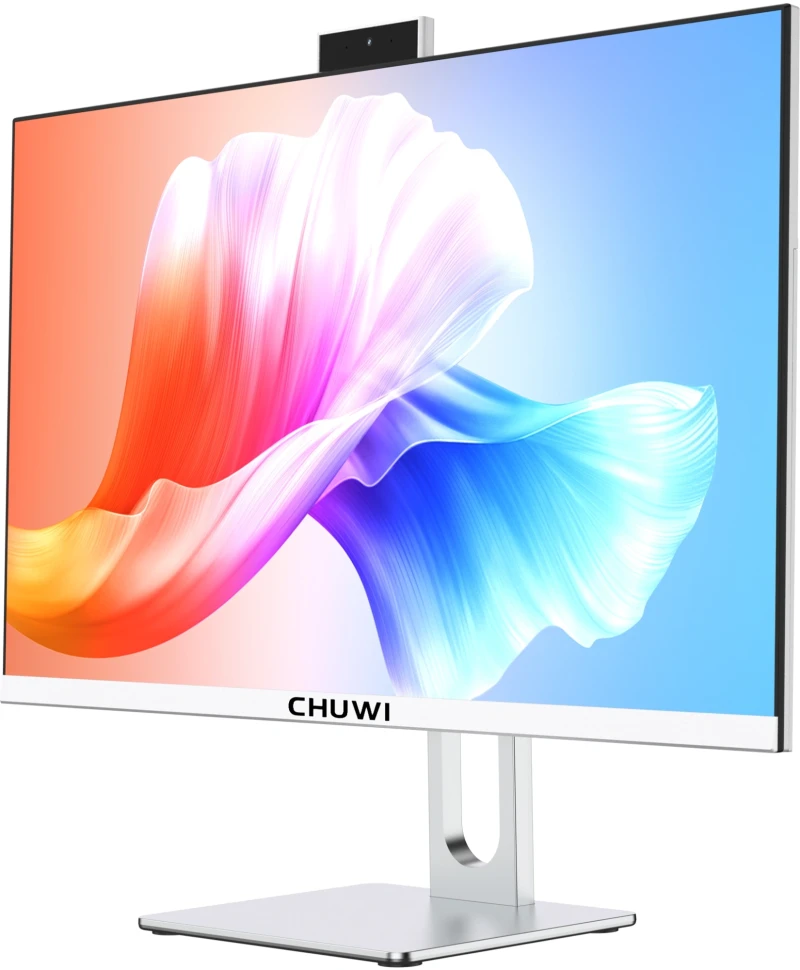 Моноблок Chuwi Unitech 24 23.8" Full HD Ryzen 5 6600H (3.3) 16Gb SSD512Gb 660M Windows 11 Pro GbitEth WiFi BT 48W клавиатура мышь Cam белый 1920x1080  
