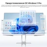 Моноблок Chuwi Unitech 24 23.8" Full HD Ryzen 5 6600H (3.3) 16Gb SSD512Gb 660M Windows 11 Pro GbitEth WiFi BT 48W клавиатура мышь Cam белый 1920x1080  