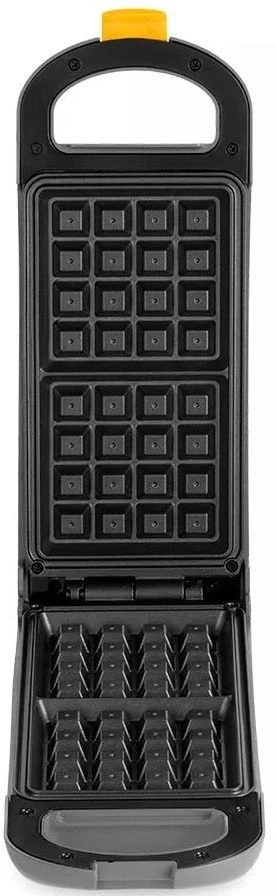 Вафельница Kitfort КТ-1691 700Вт серый/серый