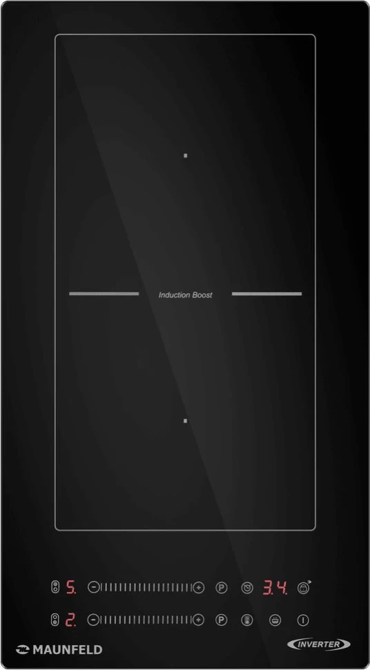 Индукционная варочная поверхность Maunfeld CVI292S2BBK Inverter черный