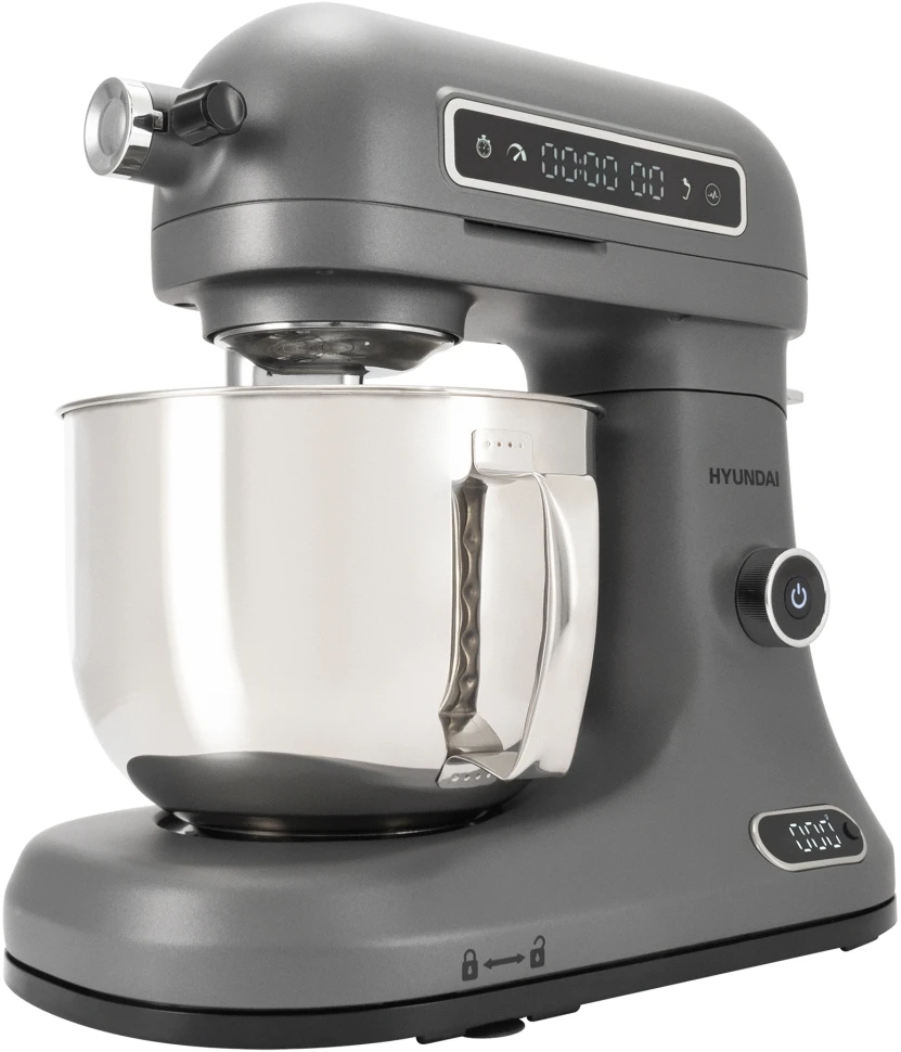 Миксер планетарный Hyundai Select HYM-S8551 1600Вт серебристый