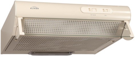 Вытяжка козырьковая Elikor Davoline 50П-290-П3Л кремовый управление: ползунковое (1 мотор)