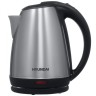 Чайник электрический Hyundai HYK-S1030 1.7л. 2200Вт серебристый матовый/черный корпус: металл/пластик  