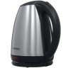 Чайник электрический Hyundai HYK-S1030 1.7л. 2200Вт серебристый матовый/черный корпус: металл/пластик  