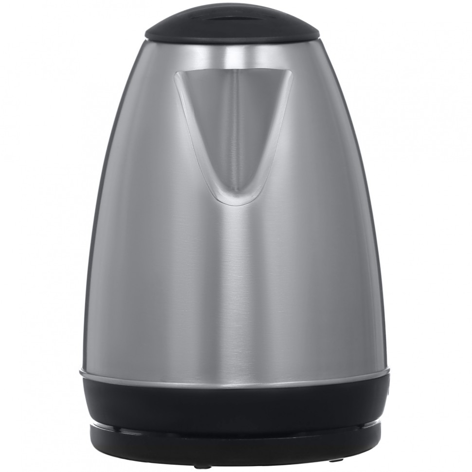 Чайник электрический Hyundai HYK-S1030 1.7л. 2200Вт серебристый матовый/черный корпус: металл/пластик  