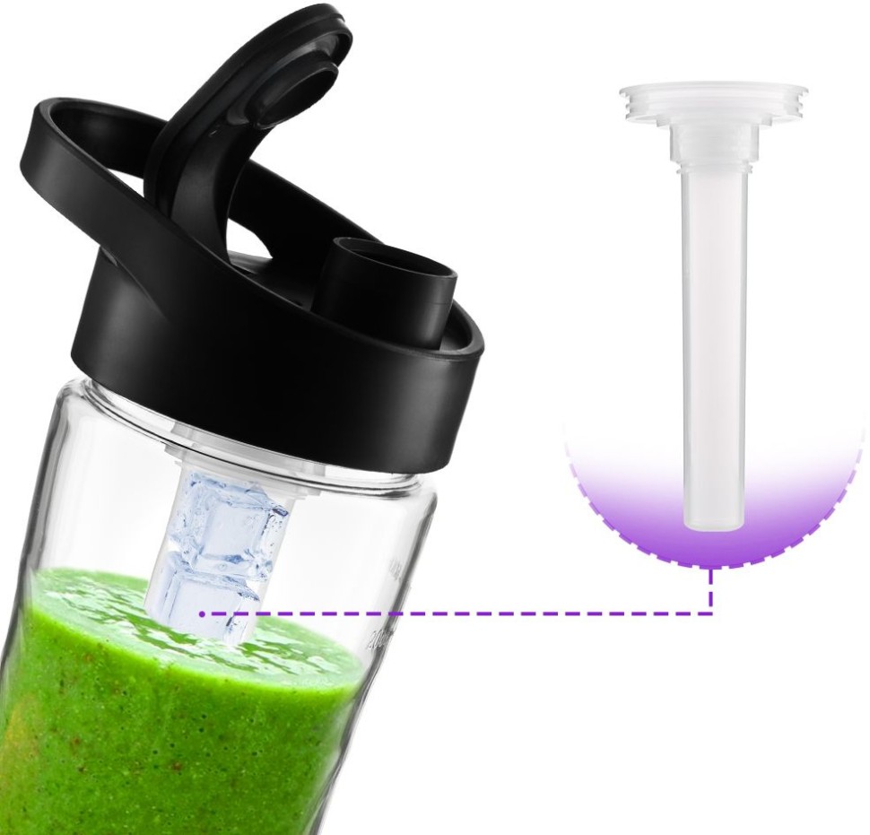 Блендер стационарный Kitfort KT-3034-1 350Вт фиолетовый  