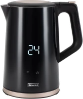 Чайник электрический Rondell RDE-1007 1.7л. 2200Вт черный корпус: пластик