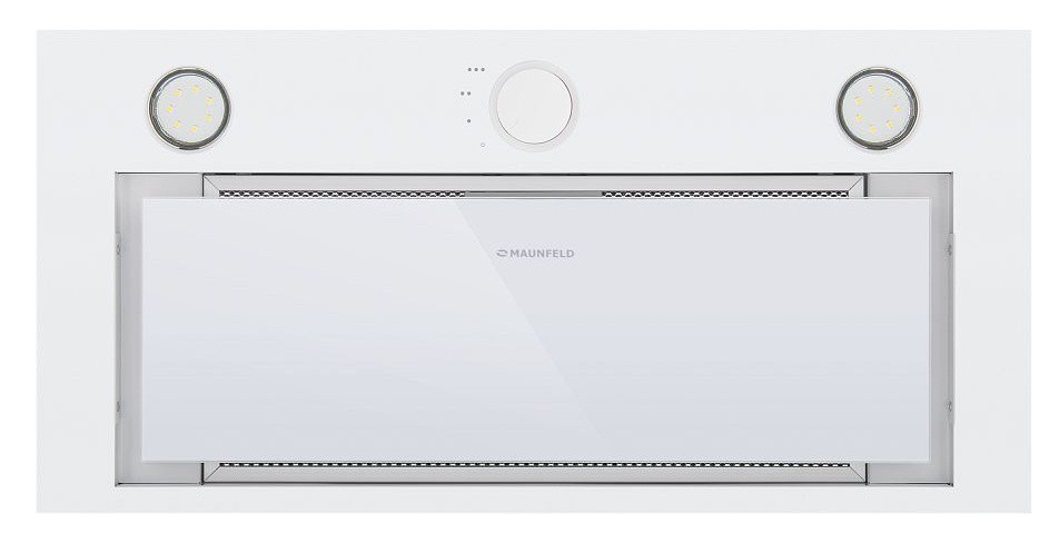 Вытяжка встраиваемая Maunfeld Crosby Hardy 60 белый управление: поворотные переключатели (1 мотор)  