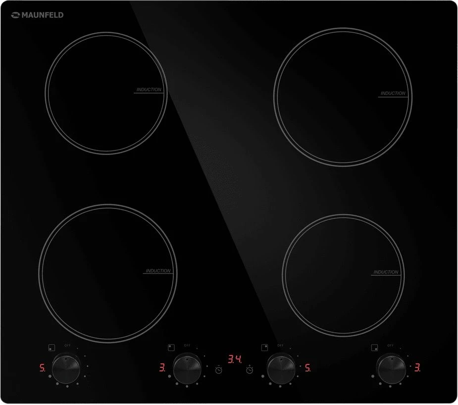 Индукционная варочная поверхность Maunfeld CVI594MBK2 черный  