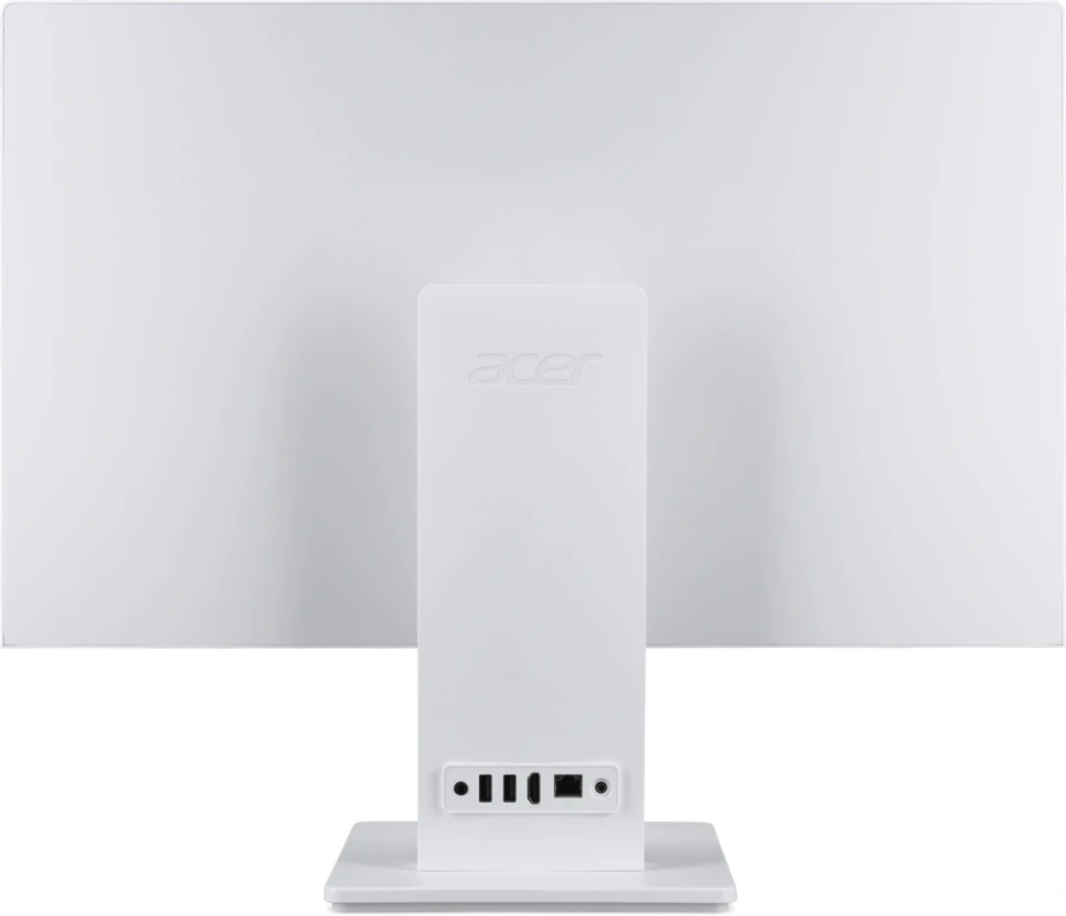 Моноблок Acer Aspire S24B-GMTL-U 23.8" Full HD Core Ultra 7 155U (1.7) 16Gb SSD512Gb Arc graphics Eshell GbitEth WiFi BT 90W клавиатура мышь Cam белый 1920x1080  