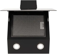 Вытяжка каминная Elikor Rise BK50 черный управление: сенсорное (1 мотор)