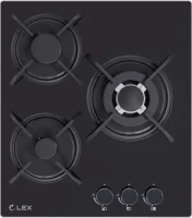 Газовая варочная поверхность Lex GVG 433 BBL черный