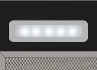 Вытяжка встраиваемая Lex Hyper 600 BL черный управление: кнопочное (1 мотор)