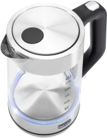 Чайник электрический Rondell RDE-1008 1.7л. 2200Вт прозрачный корпус: стекло