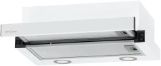 Вытяжка встраиваемая Krona KAMILLA T 500 WHITE белый управление: кнопочное (1 мотор)  