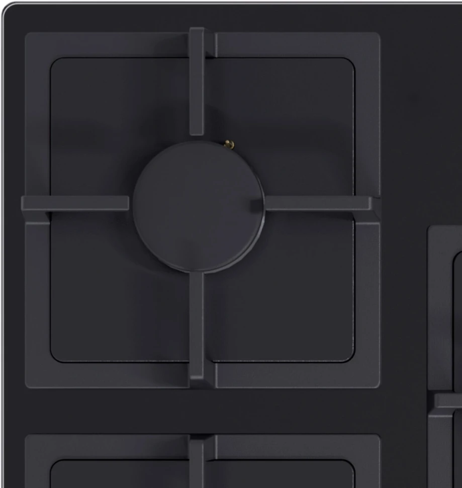 Газовая варочная поверхность Lex GVG 434 BBL черный  