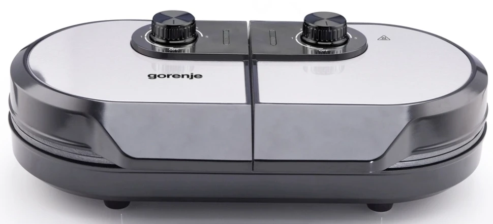 Вафельница Gorenje WM1400SB 1400Вт серый/черный  