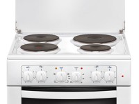 Плита Электрическая Gefest ЭП Н Д 6140-01 белый эмаль (металлическая крышка)