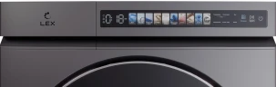 Стиральная машина Lex LWM 10612 GRID MAGNA класс: A+++ загр.фронтальная макс.:10кг (с сушкой) серый инвертор  