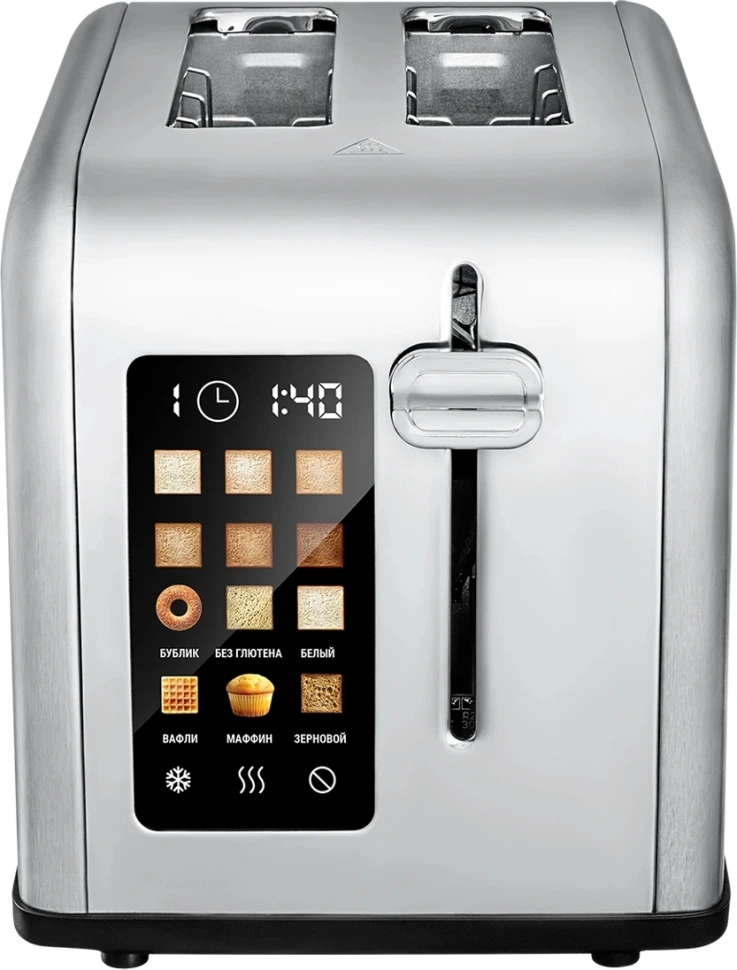 Тостер Red Solution Colorsense M460D 900Вт серебристый/серый