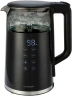 Чайник электрический Hyundai HYK-G5403 1.7л. 2200Вт черный корпус: стекло  