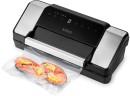 Вакуумный упаковщик Kitfort КТ-1532 130Вт 0.8Бар шир.пак.:30см черный/серебристый
