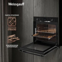 Духовой шкаф Электрический Weissgauff EOV 776 PDB черный