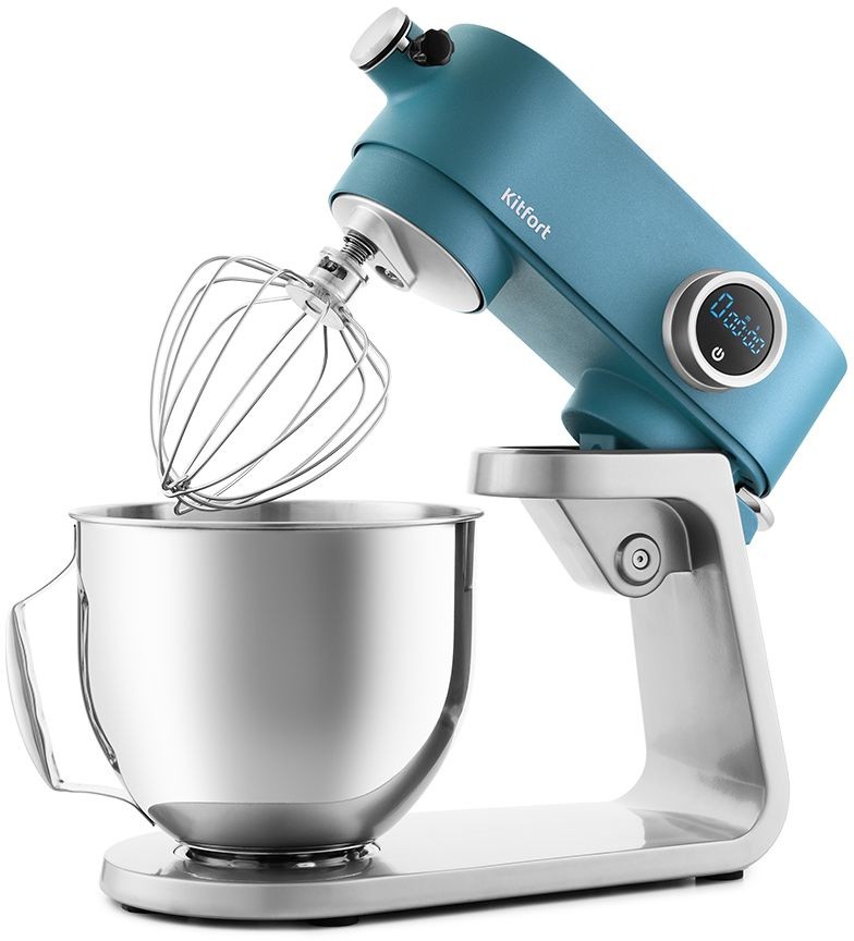 Миксер планетарный Kitfort КТ-1391-2 800Вт синий