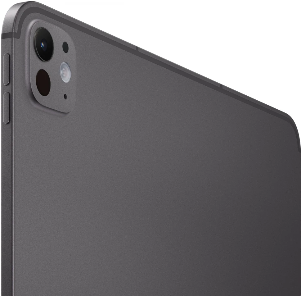 Планшет Apple iPad Pro 2024 A2926 M4 9C RAM8Gb ROM256Gb 13" OLED 2752x2064 5G eSIM iOS черный космос 12Mpix 12Mpix BT WiFi 9hr  