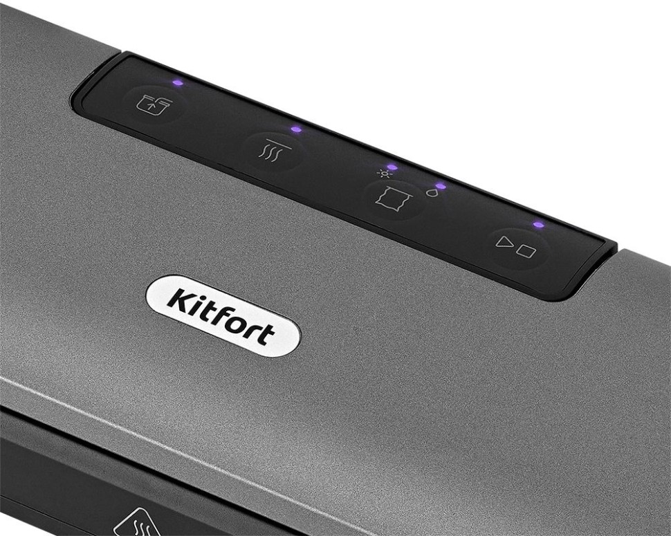Вакуумный упаковщик Kitfort КТ-1527 95Вт 0.6Бар шир.пак.:29см черный