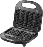 Вафельница Kitfort КТ-1660 700Вт черный/серебристый