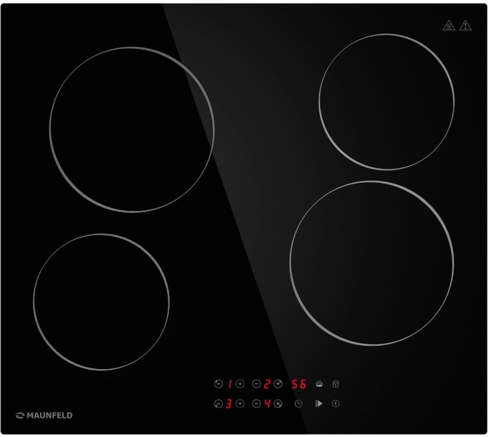 Варочная поверхность Maunfeld CVCE594BK черный  
