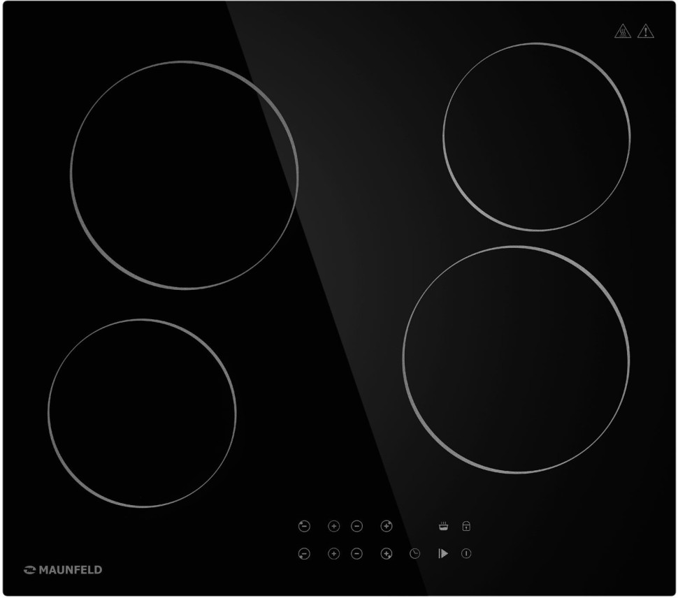 Варочная поверхность Maunfeld CVCE594BK черный  