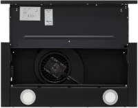 Вытяжка встраиваемая Krona T 600 черный управление: кнопочное (1 мотор)