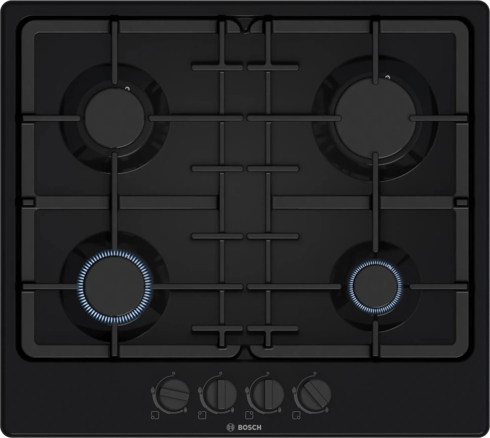 Газовая варочная поверхность Bosch PGP6B6K90R черный  