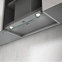 Вытяжка встраиваемая Elica Boxin IX/A/60 нержавеющая сталь управление: поворотные переключатели (1 мотор)