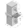 Комплект Asko Classic 1: W1084BW + T108HBW  