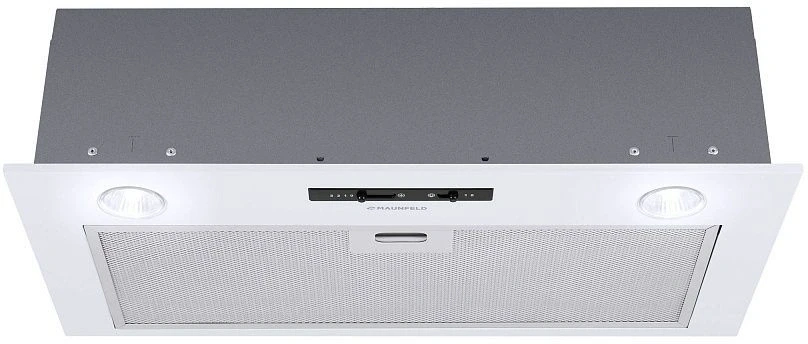 Вытяжка встраиваемая Maunfeld Crosby Light C 60 белый управление: ползунковое (1 мотор)  