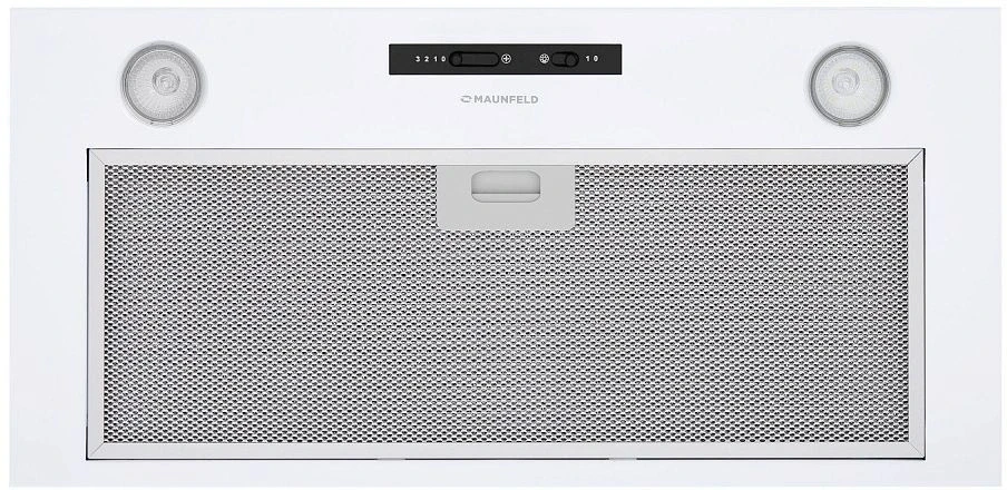 Вытяжка встраиваемая Maunfeld Crosby Light C 60 белый управление: ползунковое (1 мотор)  