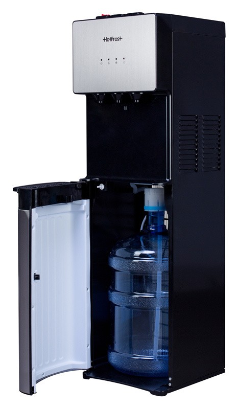 Кулер Hotfrost V400AS напольный компрессорный серебристый/черный  