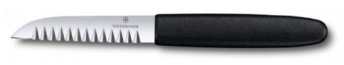 Нож кухонный Victorinox Swiss Classic (7.6054.3) стальной для овощей лезв.85мм черный  