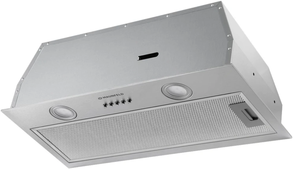 Вытяжка встраиваемая Maunfeld THAMES 601PM нержавеющая сталь управление: кнопочное (1 мотор)  