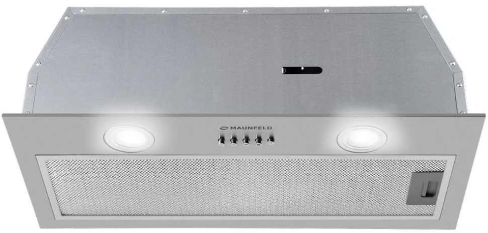 Вытяжка встраиваемая Maunfeld THAMES 601PM нержавеющая сталь управление: кнопочное (1 мотор)  
