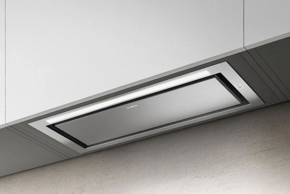 Вытяжка встраиваемая Elica Hidden 2.0 @ IX/A/52 нержавеющая сталь управление: сенсорное (1 мотор)  