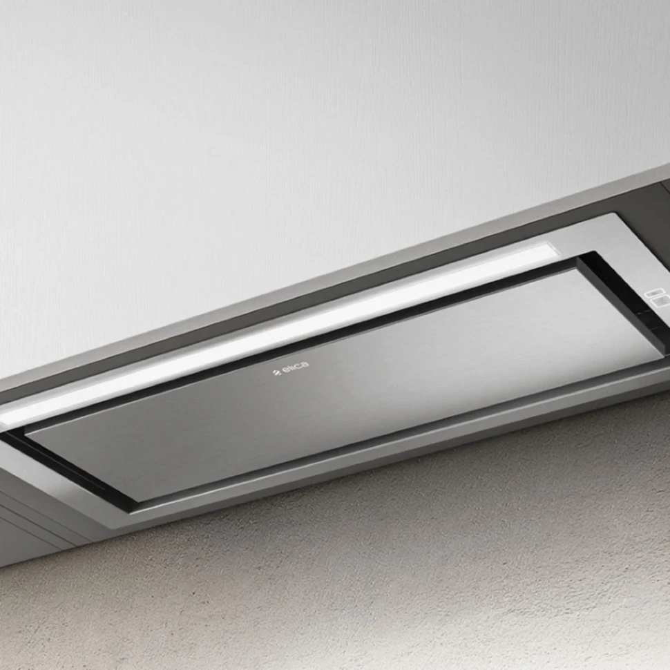 Вытяжка встраиваемая Elica Hidden 2.0 @ IX/A/52 нержавеющая сталь управление: сенсорное (1 мотор)  