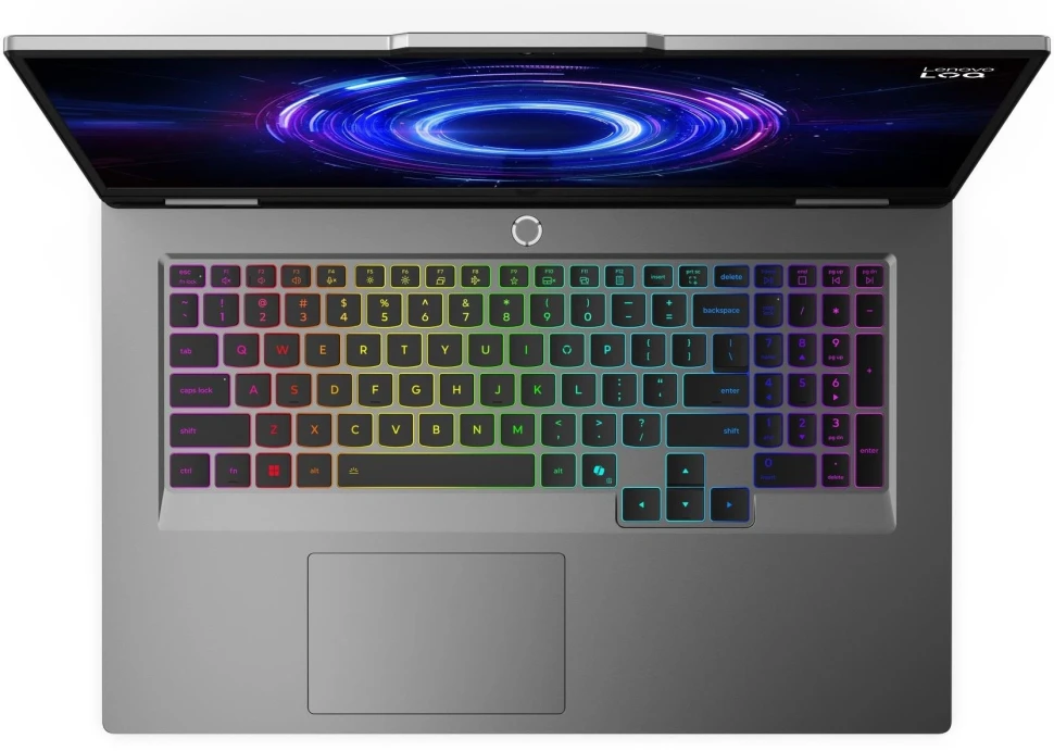 Ноутбук Lenovo LOQ 17IRX10 Core i5 13450HX 16Gb SSD512Gb NVIDIA GeForce RTX5050 8Gb 17.3" IPS FHD (1920x1080) без ОС grey WiFi BT Cam (83JH0089RK)  