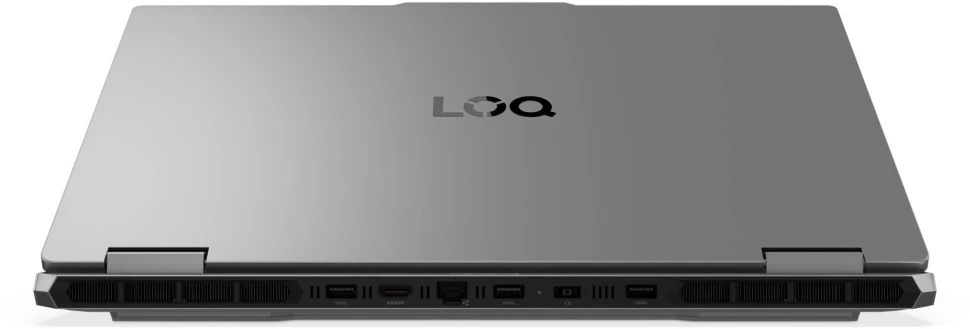 Ноутбук Lenovo LOQ 17IRX10 Core i5 13450HX 16Gb SSD512Gb NVIDIA GeForce RTX5050 8Gb 17.3" IPS FHD (1920x1080) без ОС grey WiFi BT Cam (83JH0089RK)  